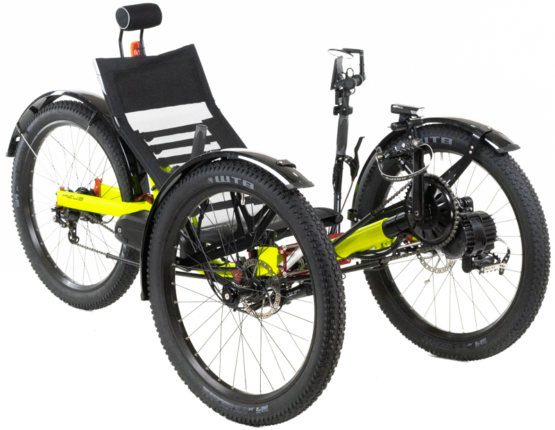 Azub Ti-FLY X Full Suspension Recumbent Trike