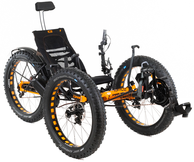 ICE Full Fat Folding Recumbent Trike