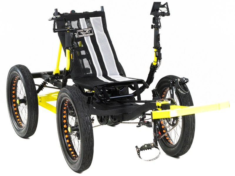 Revolution eQuad RS - Pedal-Electric Hybrid Recumbent Quad