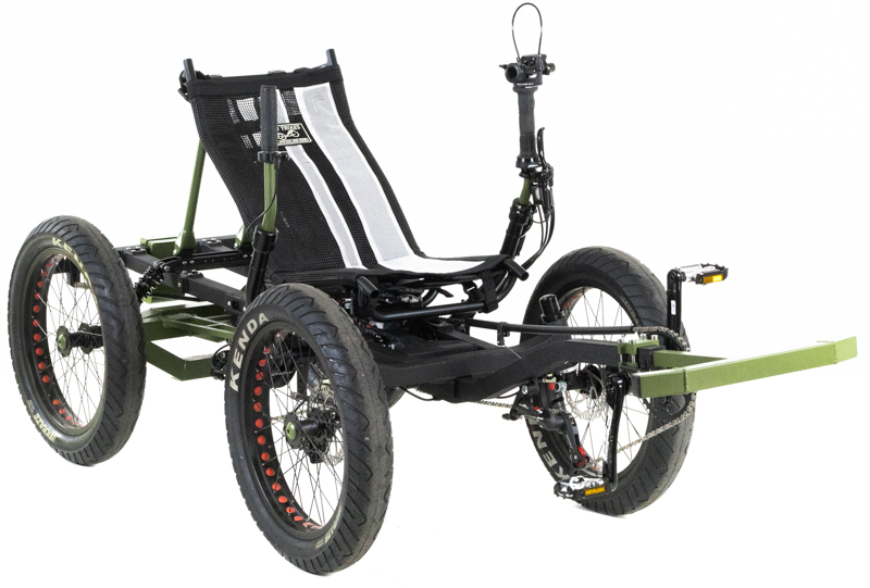 Revolution eQuad RS - Pedal-Electric Hybrid Recumbent Quad