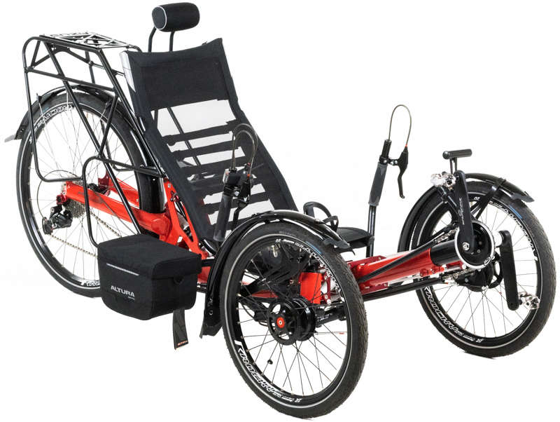 Azub Ti-FLY 26 Full Suspension Recumbent Trike