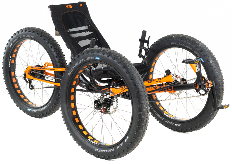 ICE Full Fat Folding Recumbent Trike