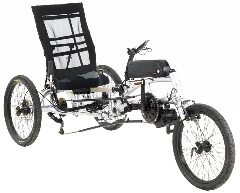 Richard's Silver  EZ-3 USX HD Delta Trike