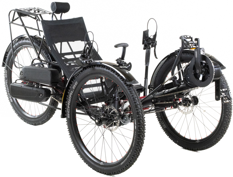 Azub Ti-FLY X Full Suspension Recumbent Trike