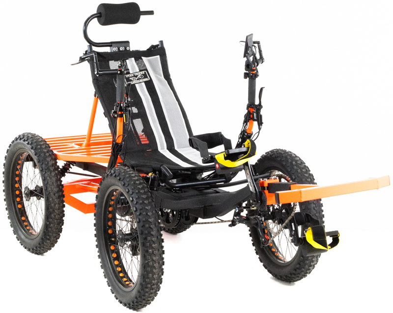 Revolution eQuad RS - Pedal-Electric Hybrid Recumbent Quad