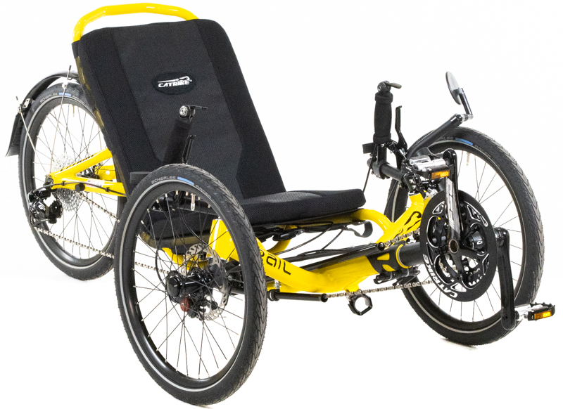 Catrike Trail Folding Recumbent Trike