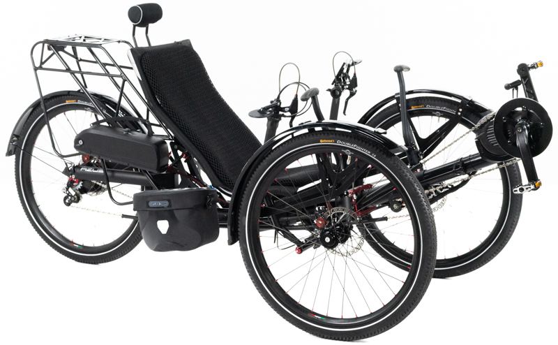 Azub Ti-FLY X Full Suspension Recumbent Trike