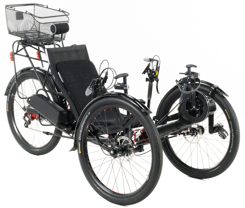 Azub Ti-FLY X Full Suspension Recumbent Trike