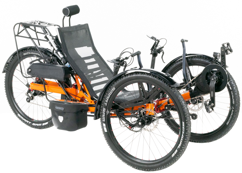 Azub Ti-FLY X Full Suspension Recumbent Trike