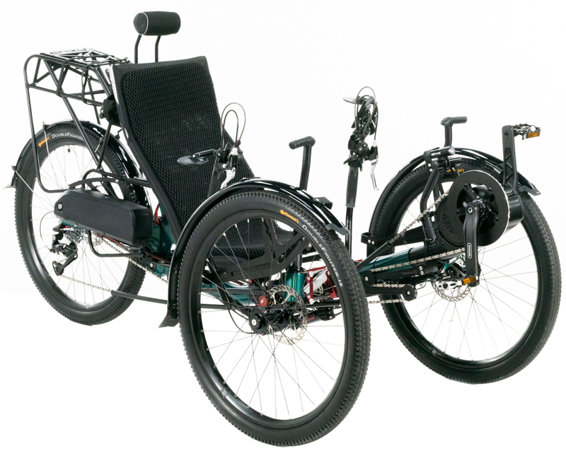 Azub Ti-FLY X Full Suspension Recumbent Trike