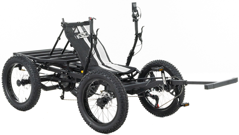 Revolution eQuad RS - Pedal-Electric Hybrid Recumbent Quad