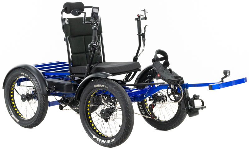 Revolution eQuad RS - Pedal-Electric Hybrid Recumbent Quad