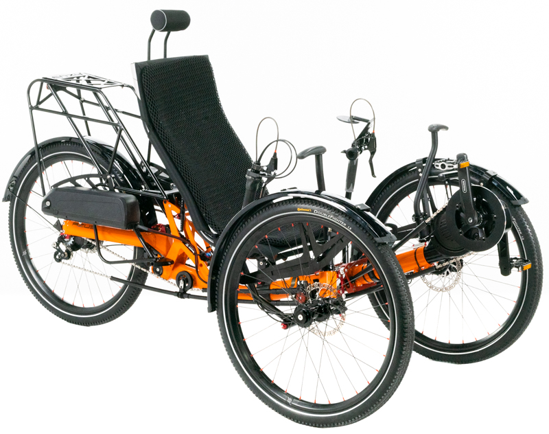 Azub Ti-FLY X Full Suspension Recumbent Trike