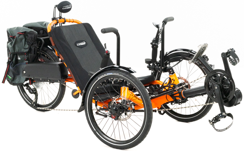 Catrike Trail Folding Recumbent Trike