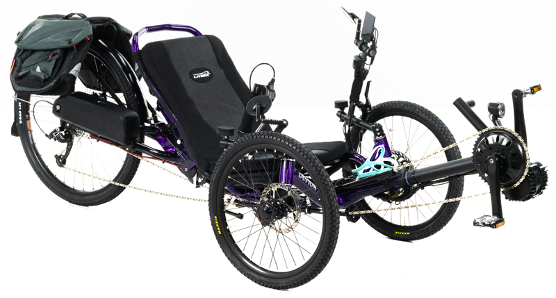 Catrike Dumont Full Suspension Folding Trike