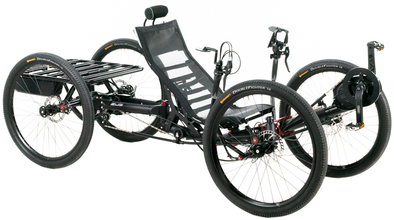 Azub Ti-FLY X Full Suspension Recumbent Trike