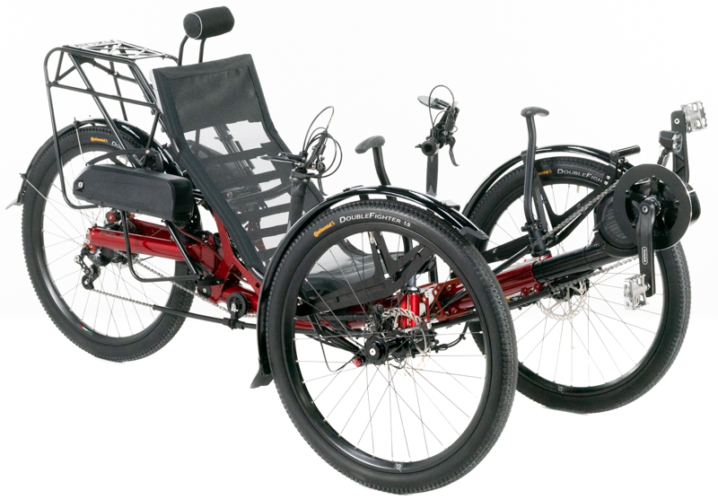 Azub Ti-FLY X Full Suspension Recumbent Trike