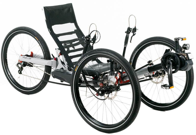 Azub Ti-FLY X Full Suspension Recumbent Trike