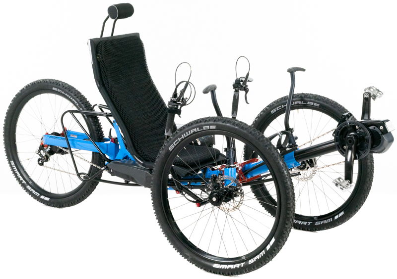 Azub Ti-FLY X Full Suspension Recumbent Trike