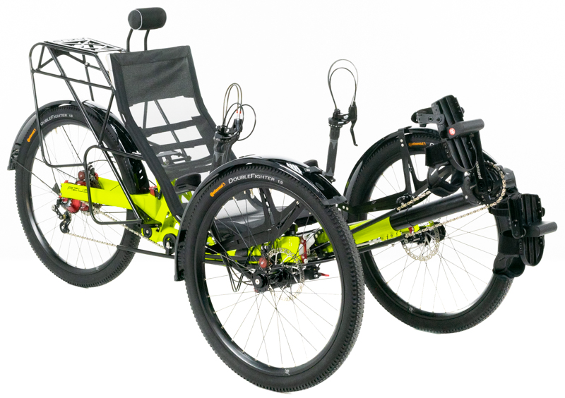 Azub Ti-FLY X Full Suspension Recumbent Trike