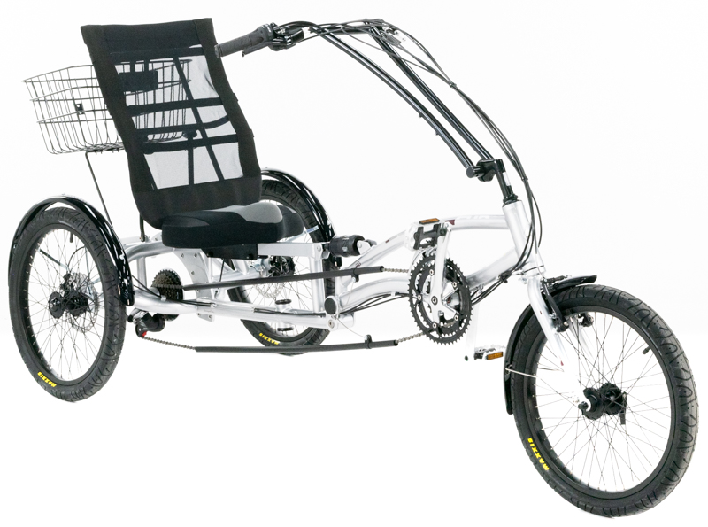 Richard's Silver EZ-3 USX HD Delta Trike