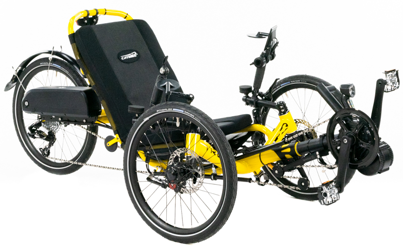 Catrike Trail Folding Recumbent Trike