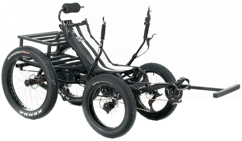 Revolution eQuad RS - Pedal-Electric Hybrid Recumbent Quad