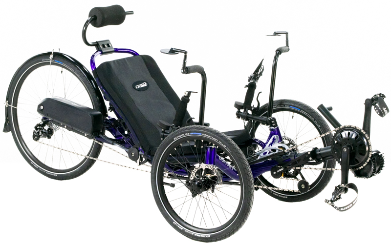 Catrike Dumont Full Suspension Folding Trike