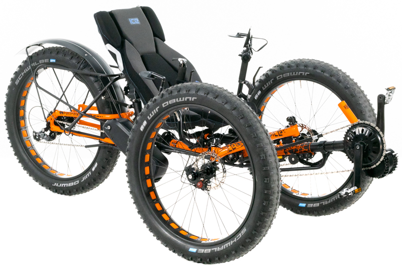 ICE Full Fat Folding Recumbent Trike