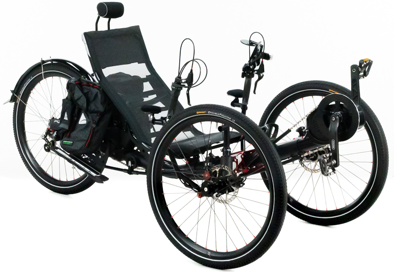 Azub Ti-FLY X Full Suspension Recumbent Trike