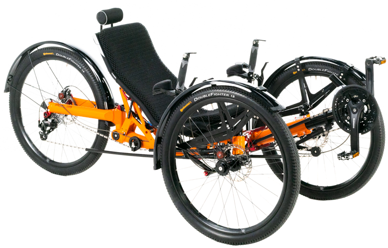 Azub Ti-FLY X Full Suspension Recumbent Trike