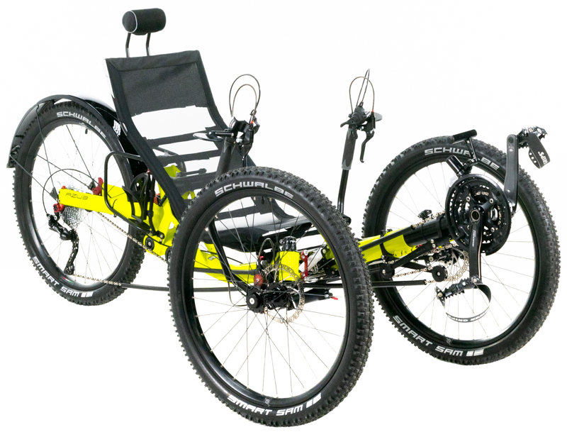 Azub Ti-FLY X Full Suspension Recumbent Trike