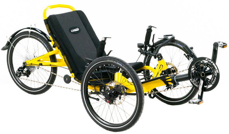 Catrike Trail Folding Recumbent Trike