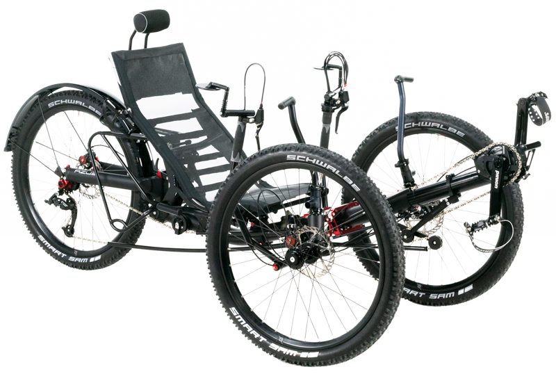 Azub Ti-FLY X Full Suspension Recumbent Trike