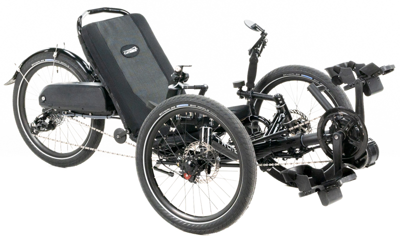 Catrike Trail Folding Recumbent Trike