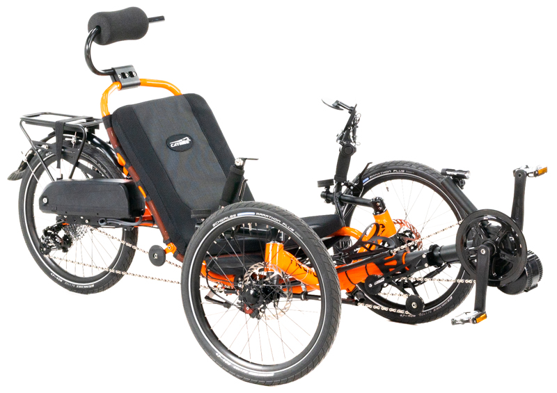 Catrike Trail Folding Recumbent Trike