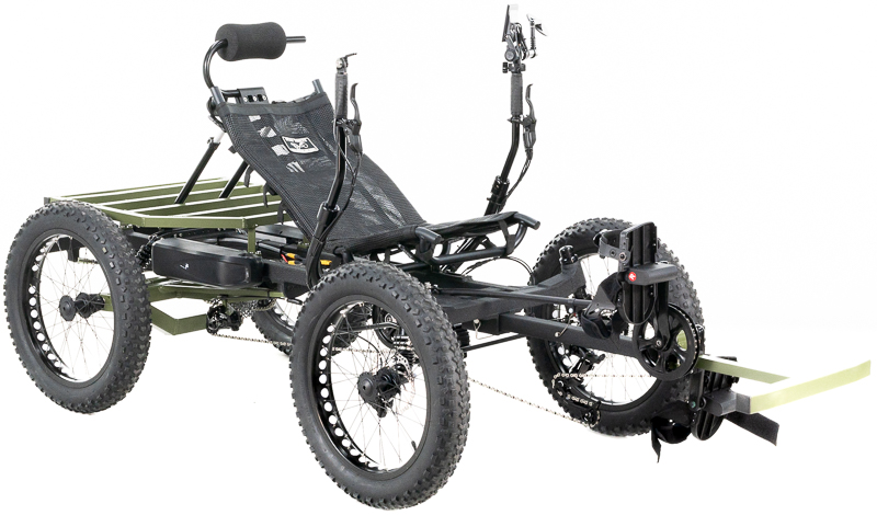 Revolution eQuad RS - Pedal-Electric Hybrid Recumbent Quad