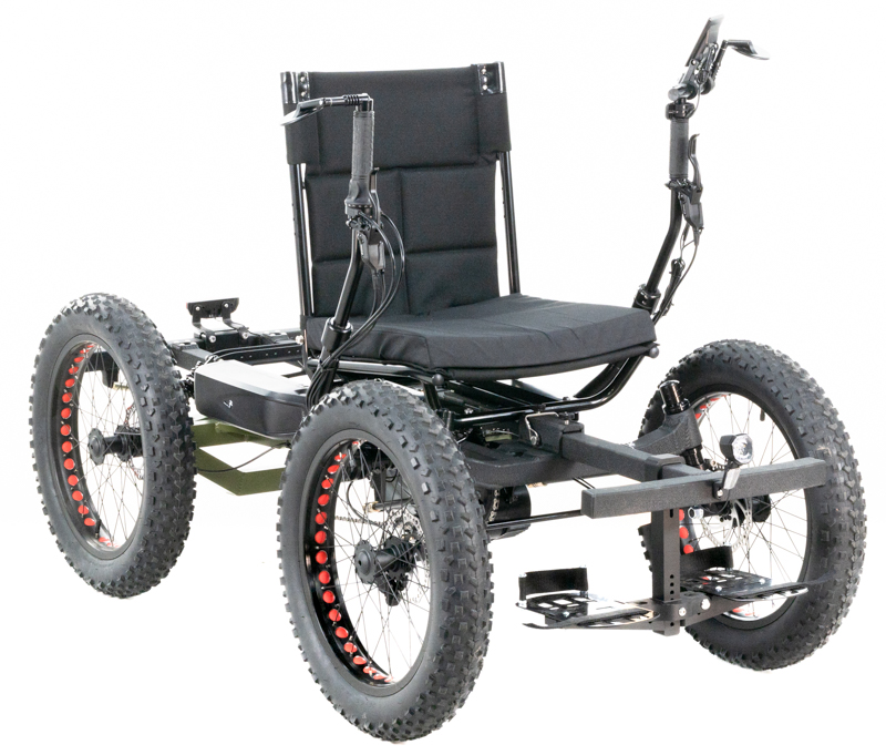 Revolution eQuad RS - Pedal-Electric Hybrid Recumbent Quad