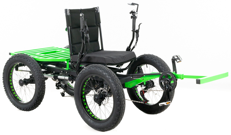 Revolution eQuad RS - Pedal-Electric Hybrid Recumbent Quad