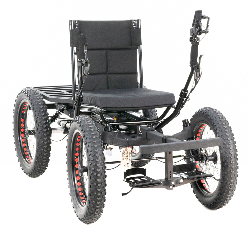 Bill's Crinkle Black NotAWheelchair Rig