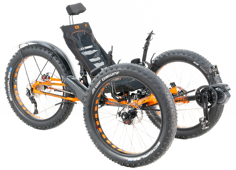 ICE Full Fat Folding Recumbent Trike