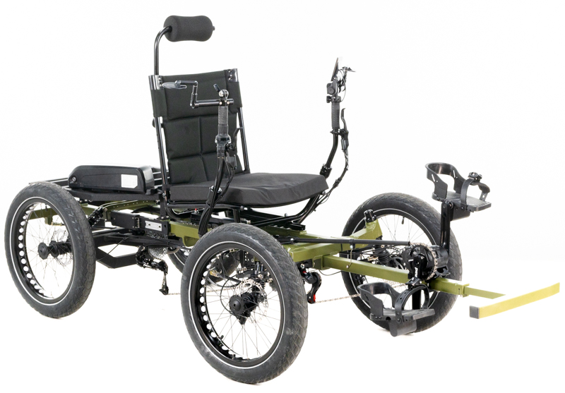 Revolution eQuad RS - Pedal-Electric Hybrid Recumbent Quad