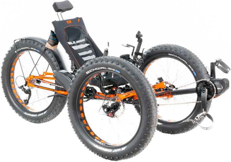 ICE Full Fat Folding Recumbent Trike