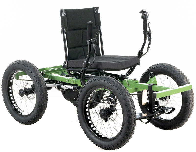 NOTAWHEELCHAIR RIG - Electric Suspension Quad