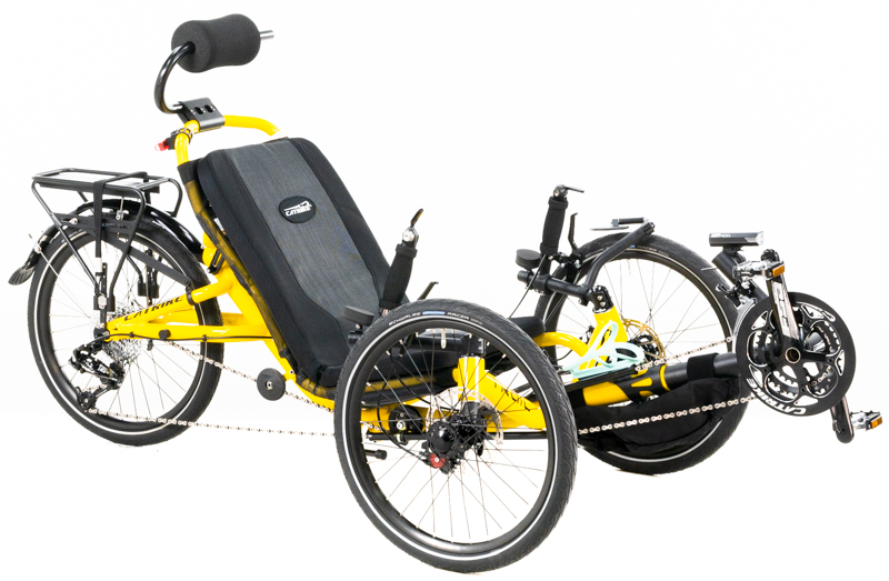 Catrike Trail Folding Recumbent Trike