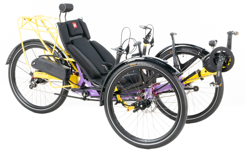 Azub Ti-FLY X Full Suspension Recumbent Trike