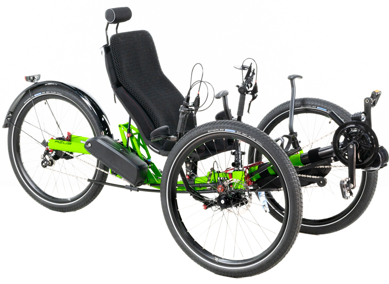 Azub Ti-FLY X Full Suspension Recumbent Trike