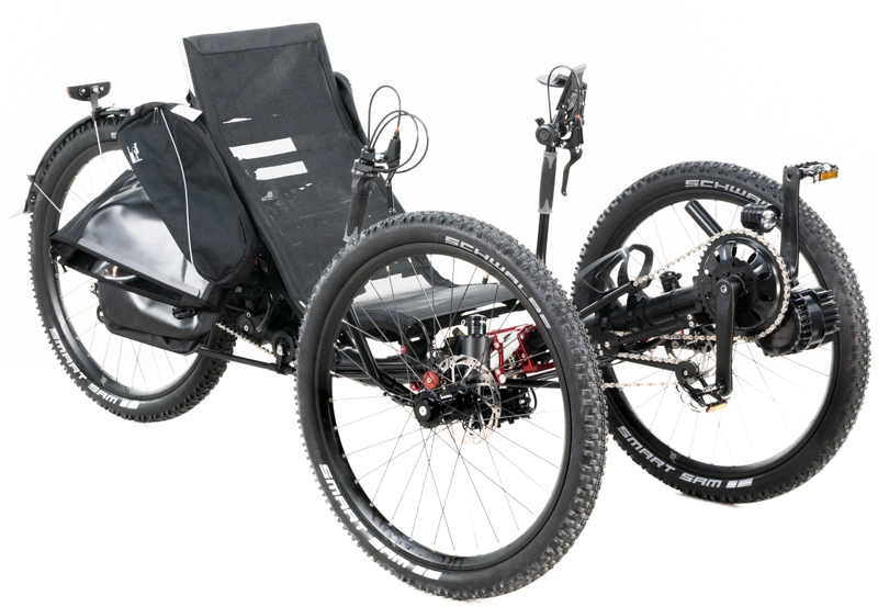 Azub Ti-FLY X Full Suspension Recumbent Trike