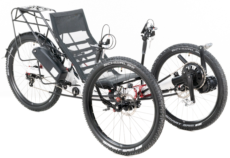 Azub Ti-FLY X Full Suspension Recumbent Trike