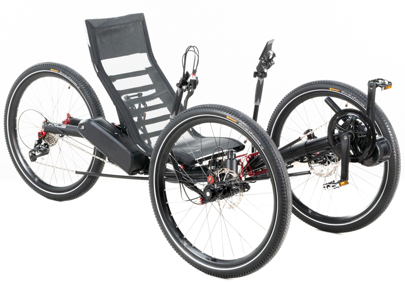 Azub Ti-FLY X Full Suspension Recumbent Trike